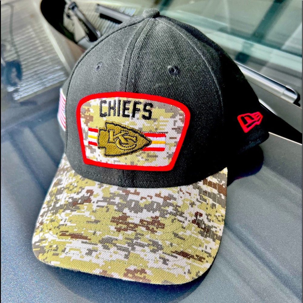 Official NFL Kansas City Chief’s Military Honors Baseball Cap